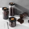 High Quality Vacuum Sealed Jug Coffee Beans Glass Airtight Canister Food Grains Candy Keep Fresh Storage Jar Kitchen Accessories