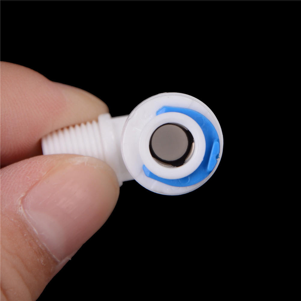 5 шт. 1/8" наружная резьба - 1/4" наружный диаметр трубки ПЭ фитинг для шланга колено быстроразъемное соединение