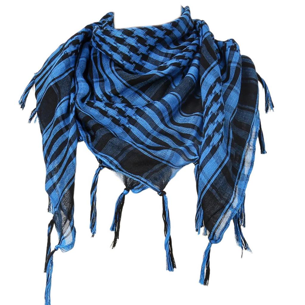 Стильный шарф Шемаг, бахрома, клетчатая арабская шаль для мужчин и женщин, мусульман, пылезащитный головной убор, пустынный шейный платок