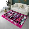 Мультяшный ковер Monster High Draculaura Вампир Нескользящий коврик для гостиной, спальни, игровой комнаты, мягкий ковер, напольный коврик, домашний декор