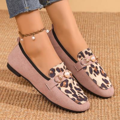 Женские кроссовки на плоской подошве, элегантные повседневные с леопардовым принтом, износостойкие дизайнерские туфли, модные кроссовки для ходьбы, женские кроссовки Zapatos De Mujer
