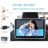 10,1-дюймовый монитор в подголовнике автомобиля, DVD-видеоплеер