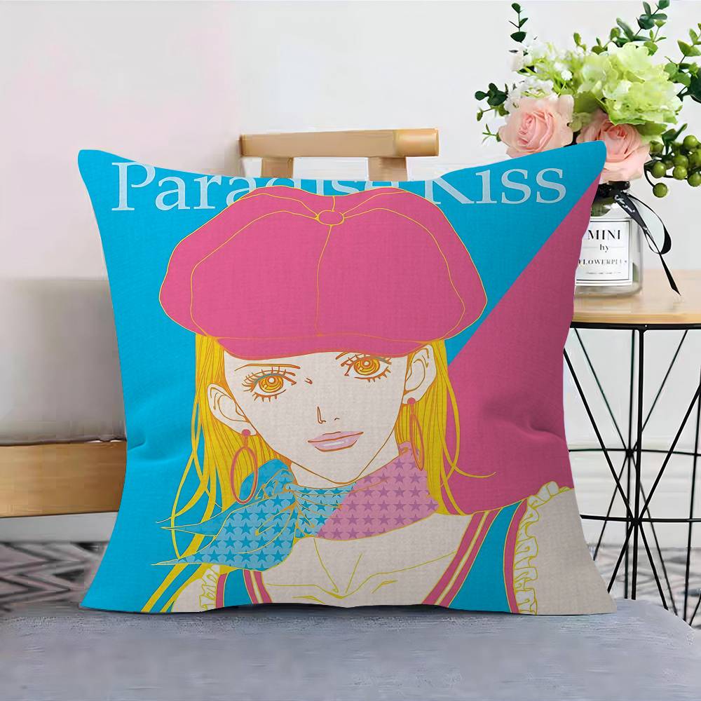 Аниме P-Paradise Kiss Сёдзё Манга Подушка Чехол для Подушки Наволочка Гостиная Диван Домашний Декор Индивидуальный
