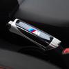 CLT1  Car Hand Brake Cover Handbrake Grips Protection Carbon Fiber For BMW M Emblem E46 E36 E34 F10 E90 F30 E60 F30 E53 E30 E92 E87
