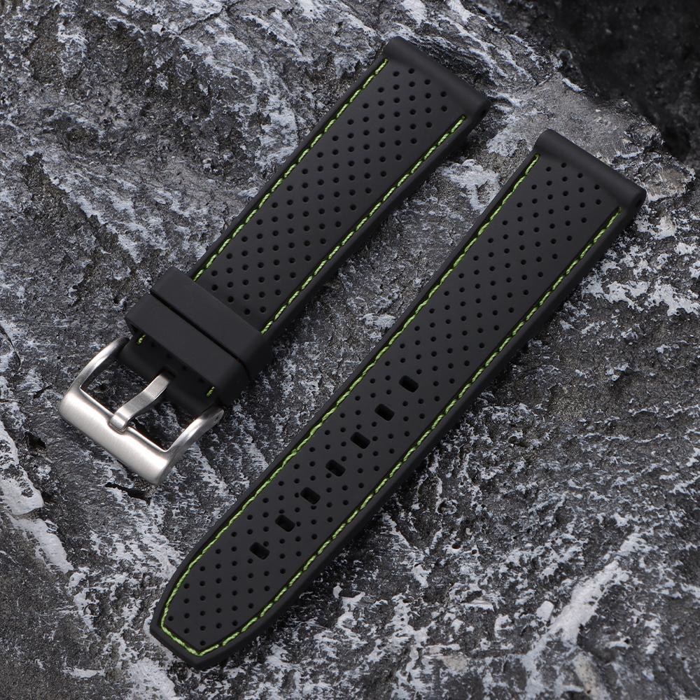 20 мм 22 мм Дайверский ремешок для Omega для Seiko для Samsung Мужской Женский Резиновый Мягкий Силиконовый Спортивный Браслет для Rolex Часовой Ремешок Инструменты