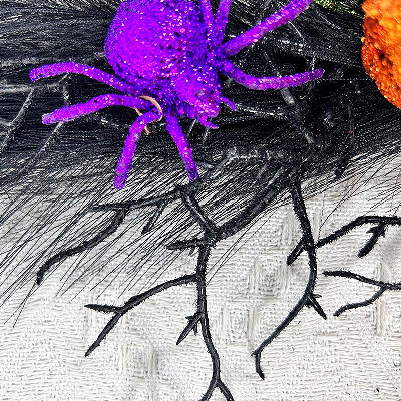 1PC Props Pumpkin Single Branch Sprigs Artifical Flower Ornament Halloween Decoration Home House