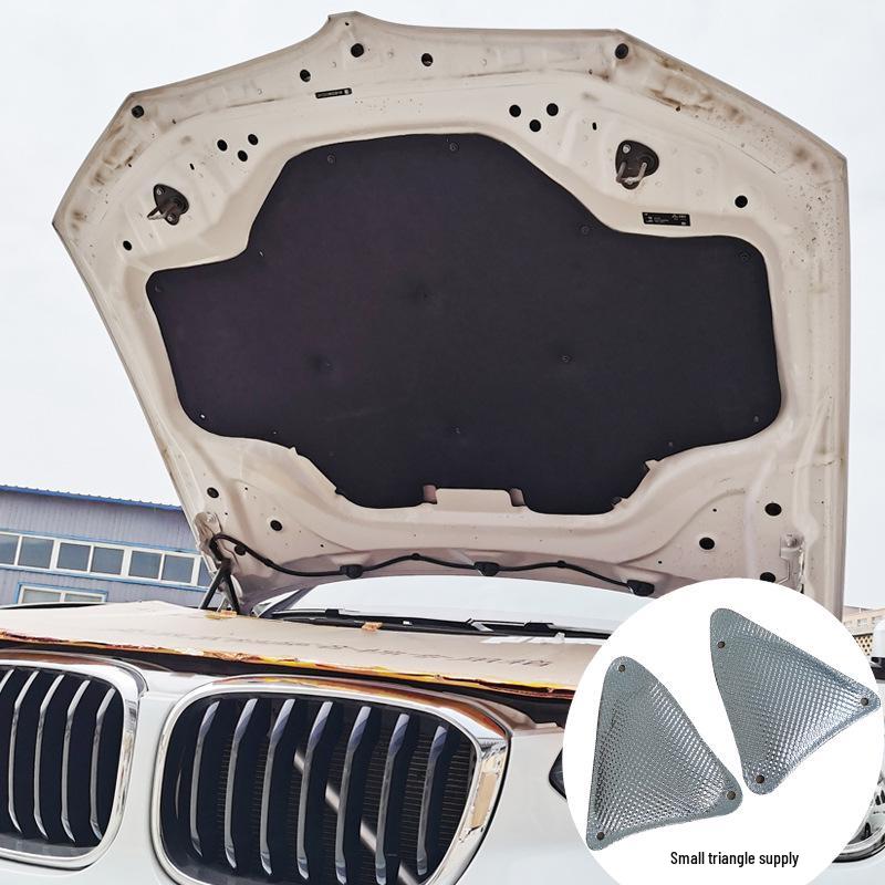 Звуко- и теплоизоляционный хлопок для двигателя BMW X3/X4 (2018-2026) Огнестойкая вставка для капюшона.