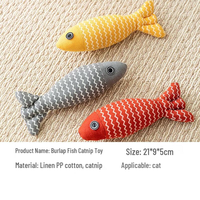 Simulation Fish Cat Toy