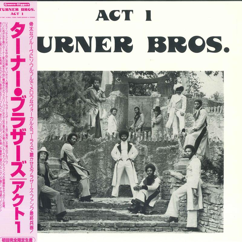 Виниловая пластинка TURNER BROS. Акт 1 Лимитированное издание PLP7967 PVINE 2022 Япония SoulFunk