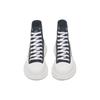 Alexander McQueen Canvas Tread Slick High Top Sneakers 'Black White' Men's 604254W4MV21070