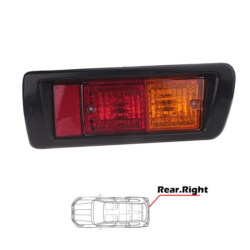Задний противотуманный фонарь, сменный указатель поворота, подходит для Toyota Land Cruiser Prado J90 J95 1999-2002, автомобильный индикатор