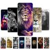 For Xiaomi Redmi Note 10 Case 4G 5G Back Cover For Redmi Note 10 Pro Phone Cover On Redmi Note 10S Bumper Wolf Tiger Lion Bear