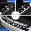 9PCS Car Door Sills Guards Stickers Film Anti Scratch Carbon Fiber Protector Scuff Pedal Cover Auto Accessories