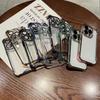 Совместим с iPhone 16/15 Pro Max: Чехол с защитой от падения с четырехточечными подушками безопасности и защитная крышка с прозрачной пленкой для линзы X.
