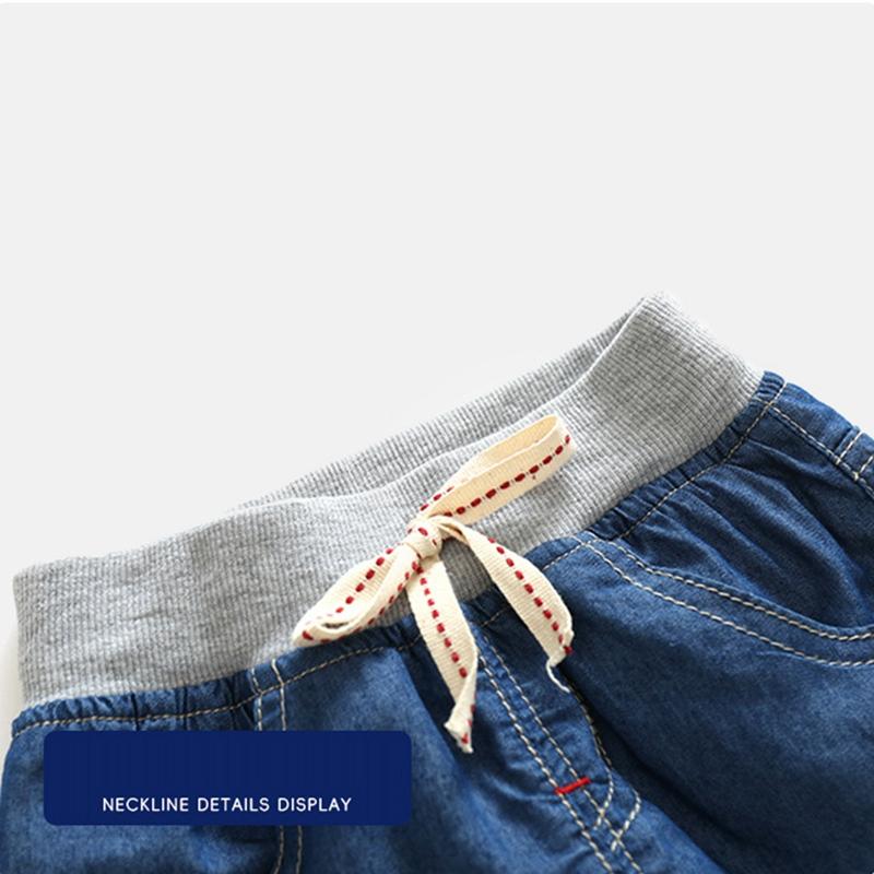 Детские джинсовые шорты для мальчиков 1-6 лет