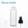 100ml/200ml Spray Bottle Fine Mist Anti-Slip Bottom Wear-Resistant Travel Empty Bottle Transparent Spray Atomizer Bottles Cosmetic Supplies