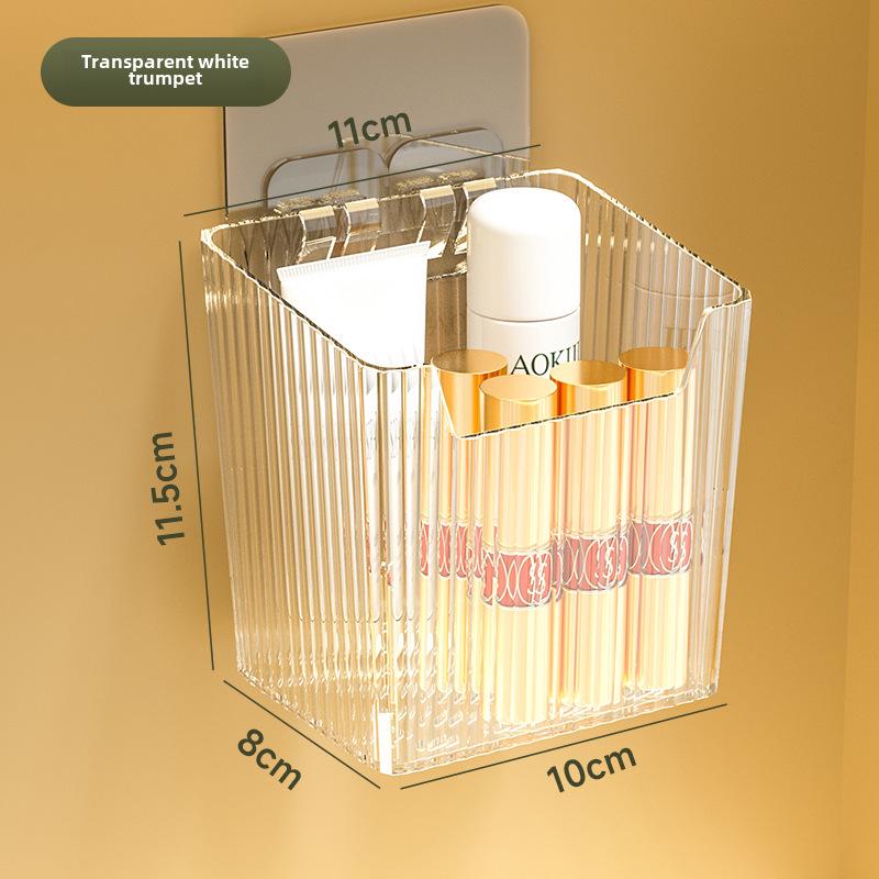 Настенный зеркальный шкаф для ванной комнаты с полками для косметики и средств по уходу за кожей