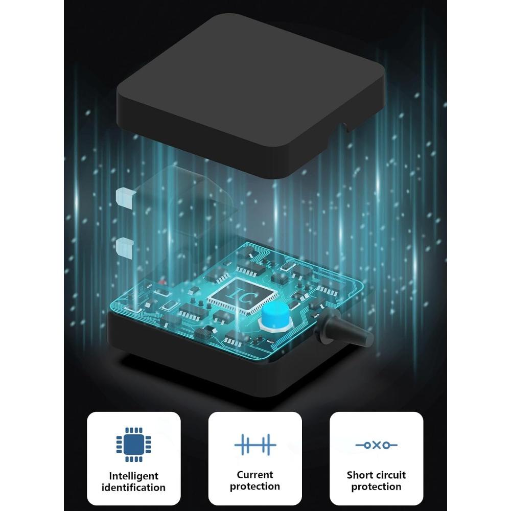 Universal 65W USB C Charger Laptop Charger for Computer or Smart Phones Fast Type C AC Power Adapter Cord