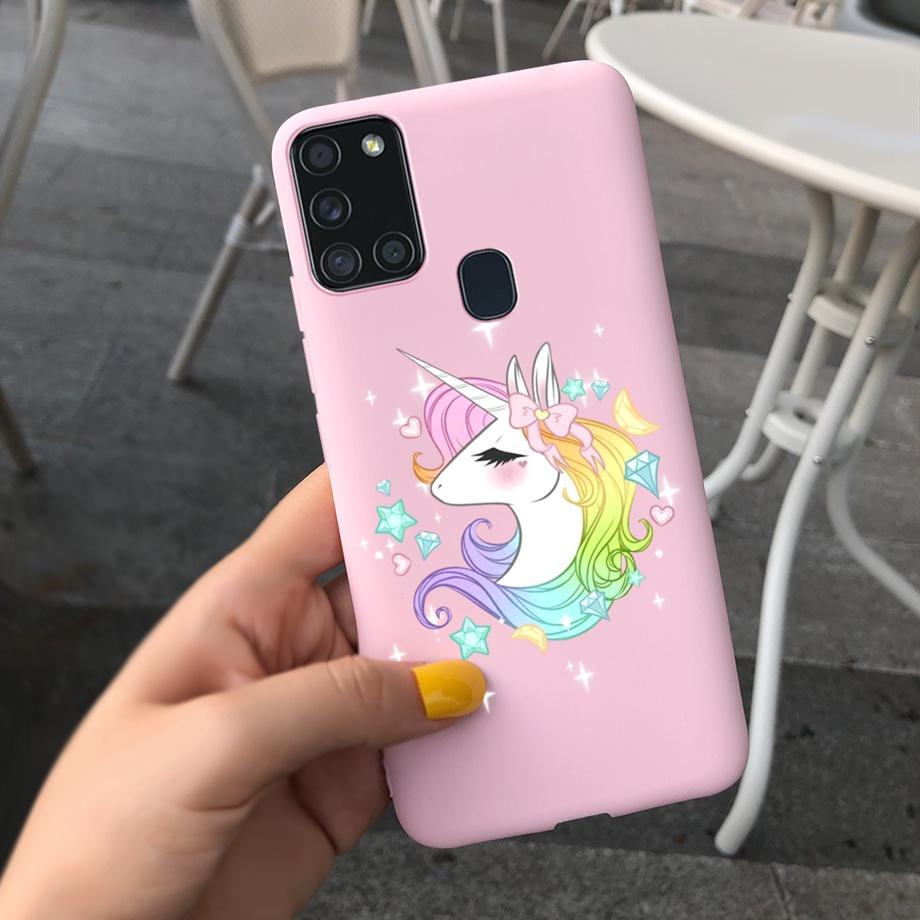 Sunflowers Daisy Shap-on Case For Samsung A21s Case Samsung Galaxy A21S A 21S A21 S A217F Cover Dustproof Silicone Bumper Coque