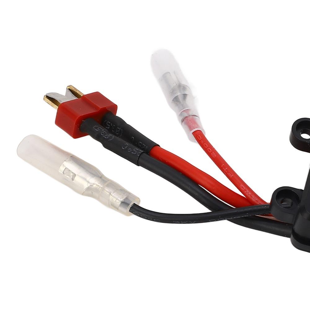 2,4 ГГц RC Щеточный ESC 4-канальный 30A ESC для SCY 16101/16102/16103/16201/16106 1/16 RC Автомобиля Для RC Автомобиля