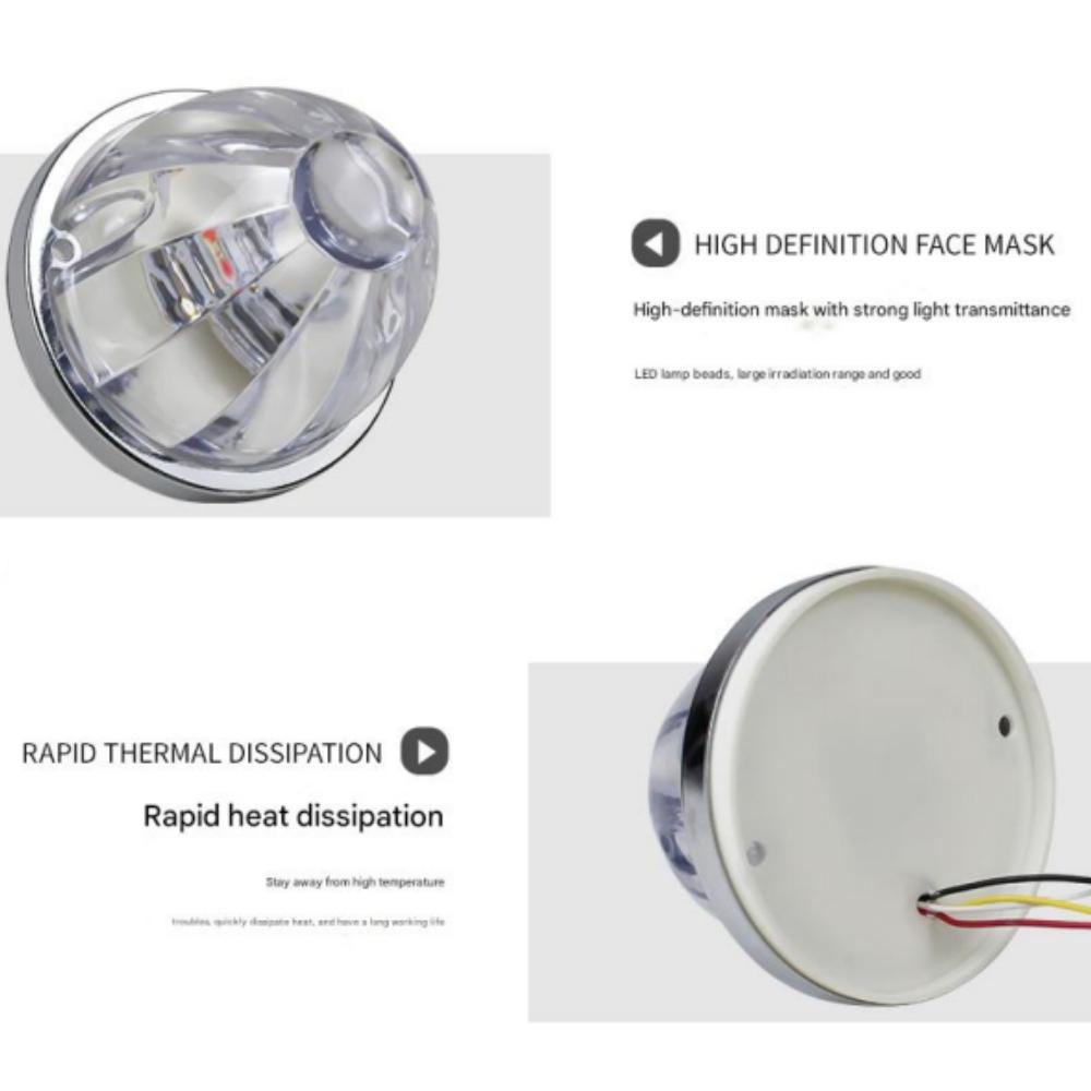 2PCS Dual Revolution Watermelon Lights Semi Truck Lights LED Star Water Melon LED Marker Under Glow Lights For Truck