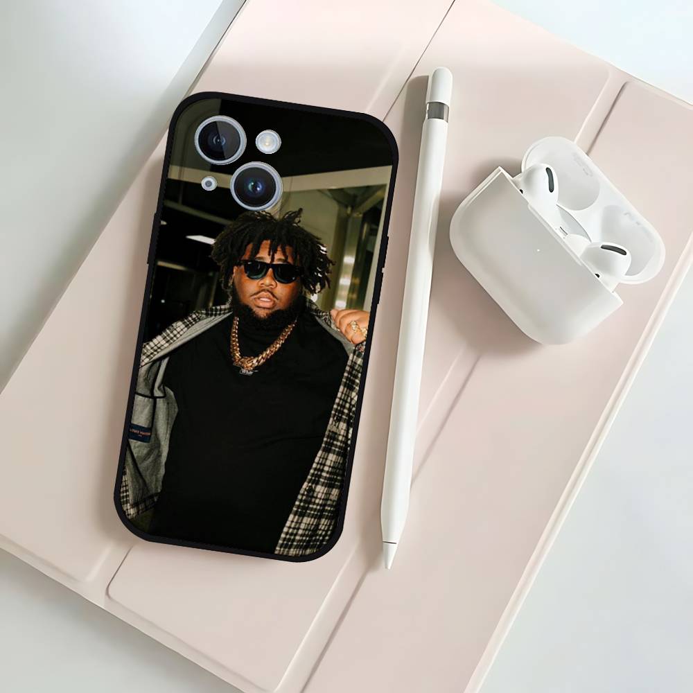 Чехол для телефона рэпера Rod Wave для iPhone 17 16 15 14 13 12 11 X XR XS Plus Pro Max Mini Мягкий черный чехол