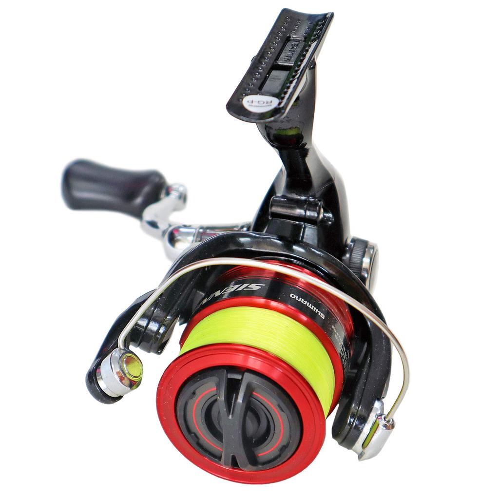 SHIMANO 19 Сиенна 2000 Спиннинговая катушка с 150 м лески, мустанг и сабики #2 (для скумбрии, морского окуня, форели, рыбалки)
