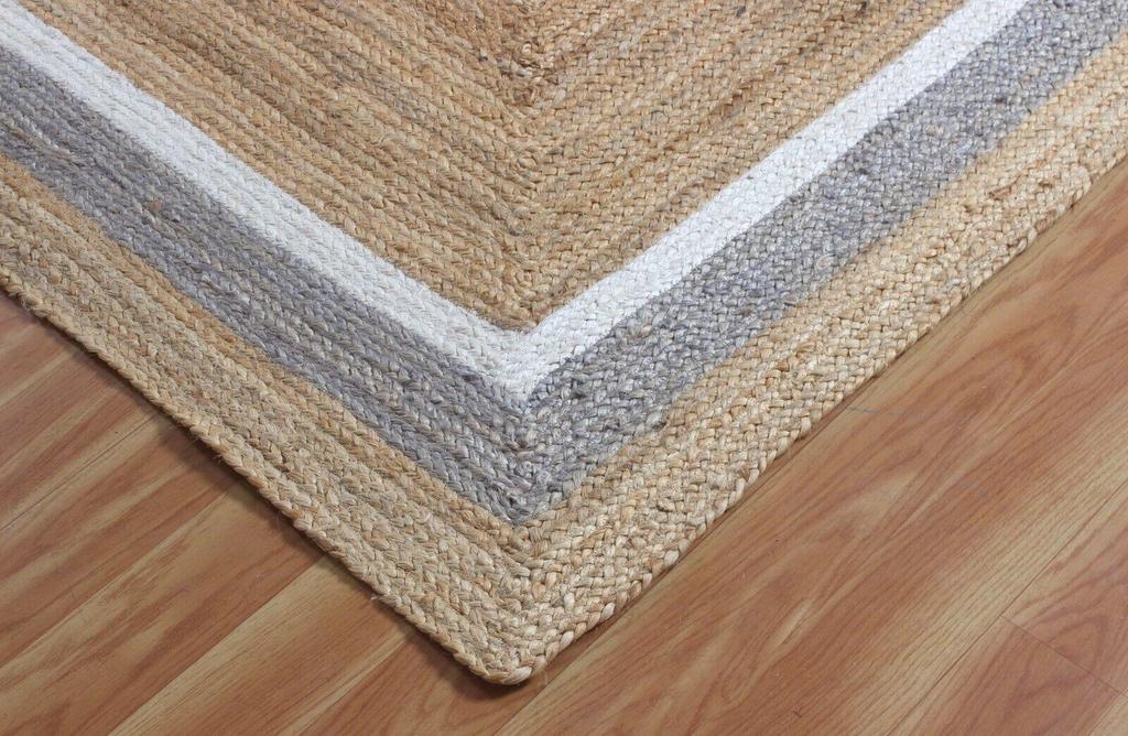 Джутовый ковер для помещений и улицы ручной работы, натуральный ковер для любого пространства, рустикальный декор для любой площади