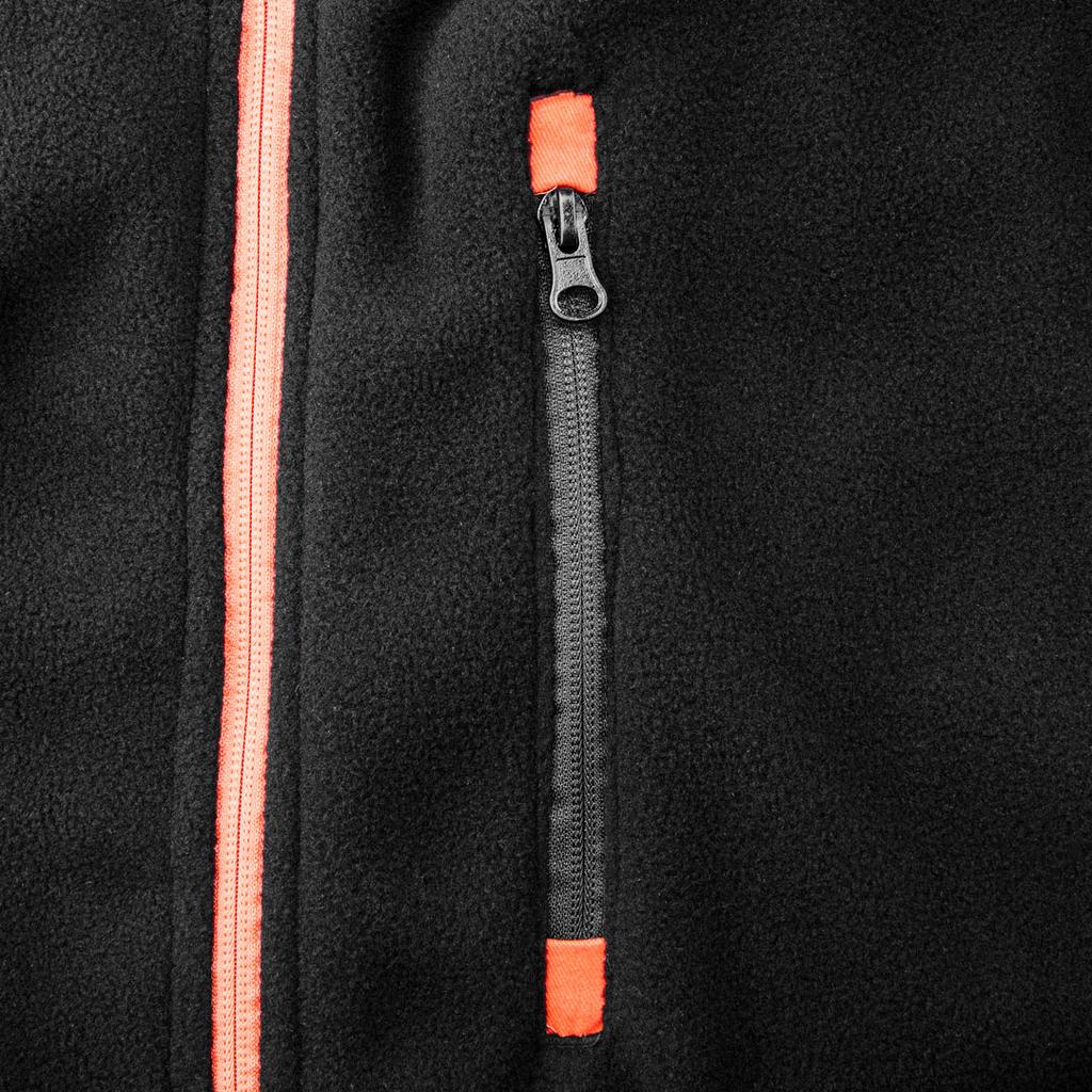 Fleece sweatshirt, black, size L/52