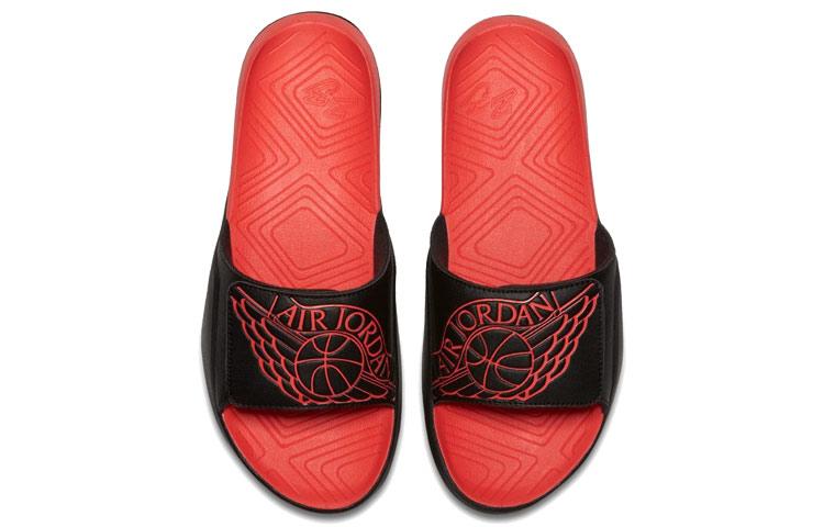 Men's Sneakers Jordan Hydro 7 Bred Black/Infrared 23-Infrared23