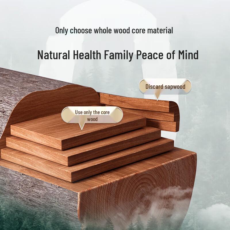 Разделочная доска SUPOR из массива эбенового дерева