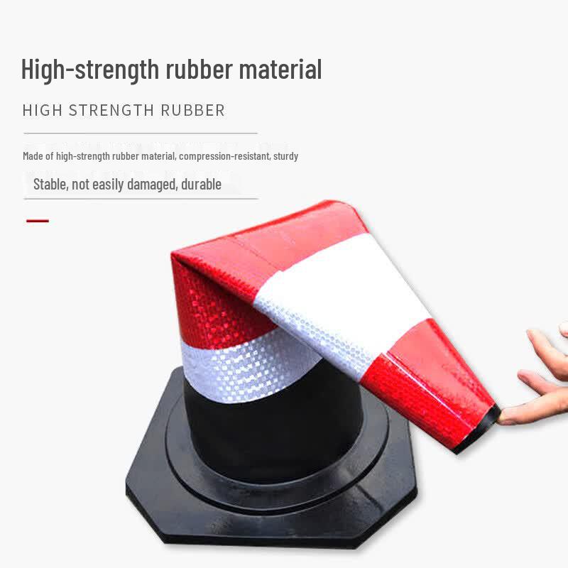 Rubber Reflective Traffic Safety Cone