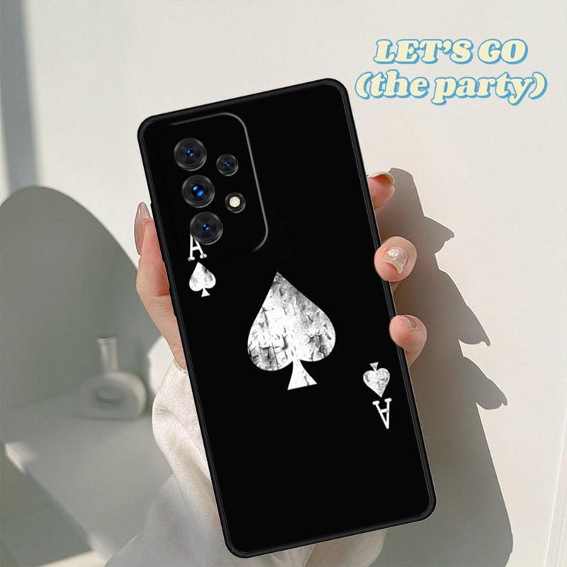 Чехол для телефона с изображением Туза Пик для Samsung Galaxy A42 A31 A40 A51 A71 A32 A80 A91 A52 A72 A73 A20e A21S A50 A70 A11 A12