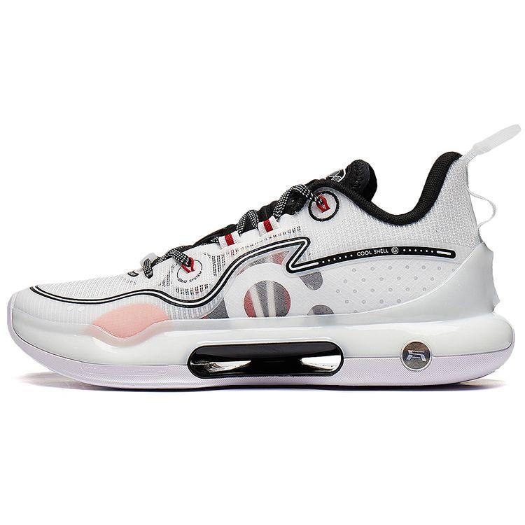 Li Ning Yu Shuai Evolution Low Laser Lightweight Breathable Low-Top Basketball Shoes Men Sneaker White ABAS161-1