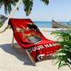Custom Name Ferdinands Print Beach Towel, Large Soft Quick Dry Towel for Beach Camping Swimming