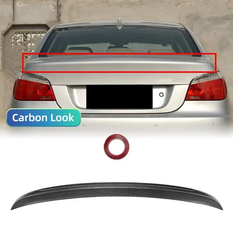 2004-2010 для BMW 5 серии E60 E61 520i 520d 525i 530i 530d M5 стиль автомобиля задний спойлер багажник крыло губа от ABS Body Kit