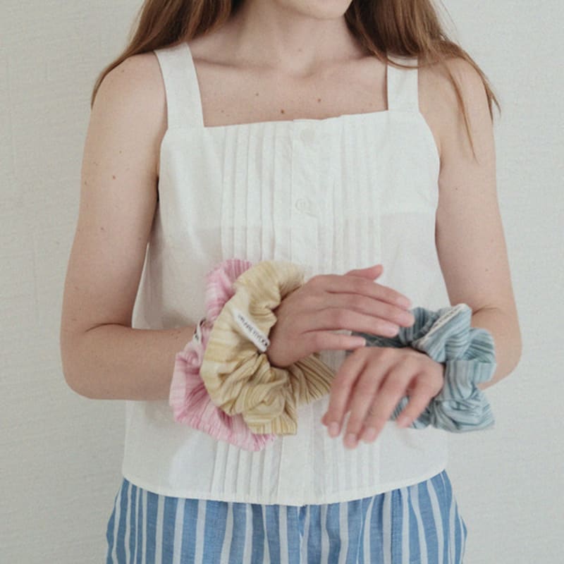 Мы yiyoon резинка-скранчи STRIPE (4color)