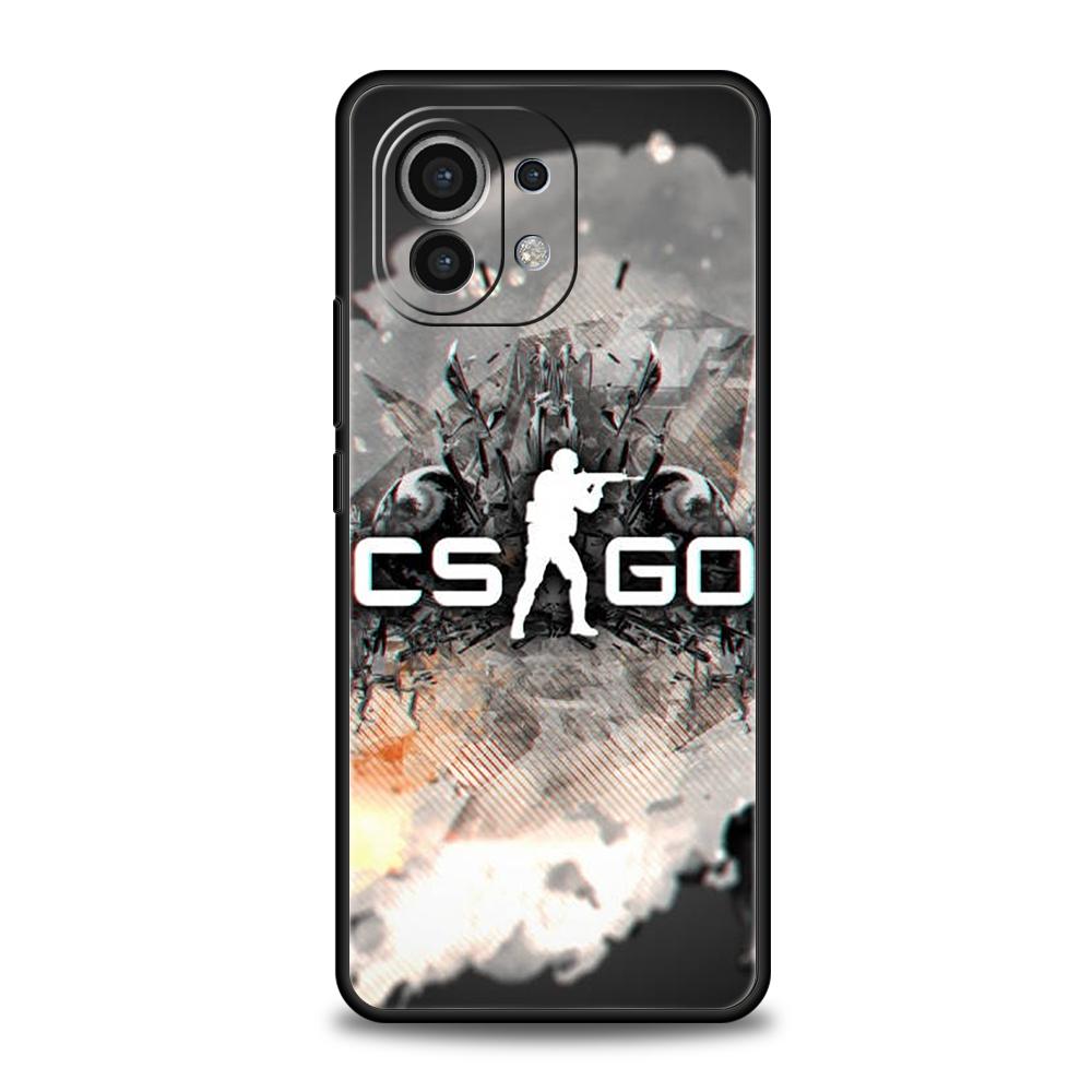Чехол для телефона Hot Game Counter Strike CS GO для Xiaomi Poco F6 F5 F4 F3 X6 X5 X4 X3 NFC M5 M4 M3 C51 C50 C55 GT 5G Силиконовая крышка