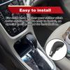 Автоматическая ручка переключения передач Совместима с Buick Verano 2012-2017 Ручка переключения передач автомобиля Кожаный рычаг переключения передач автомобиля Чехол на головку ручки переключения передач