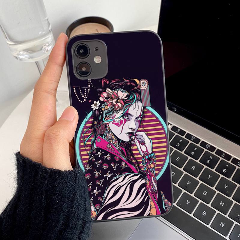 Чехол для телефона в японском стиле Art Japan для iPhone 13 8 7 6S Plus X 5S SE 2020 XR 11 12 mini pro XS MAX
