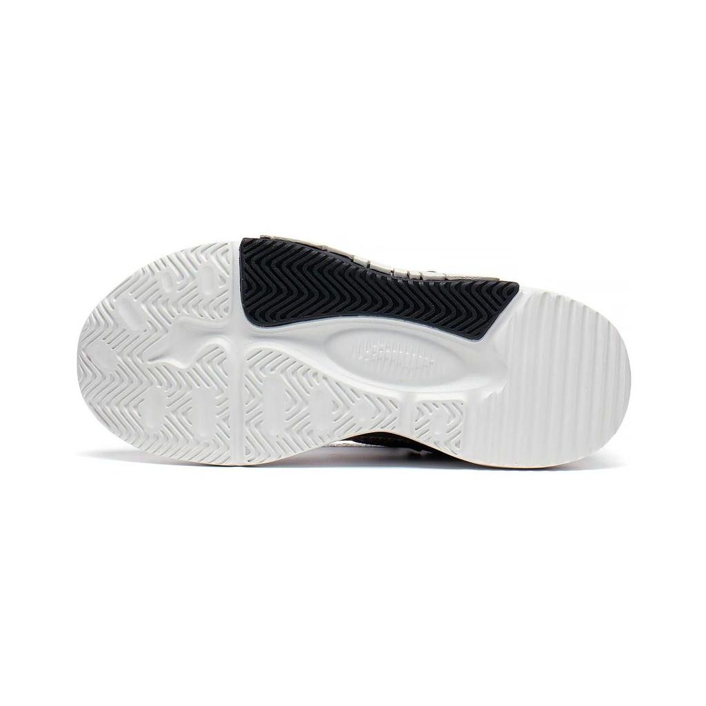 Li Ning Удобная нескользящая прочная повседневная обувь Детские кроссовки Черный Белый YKNT020-3