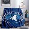 Minnesota Logo Blanket Lightweight Flannel Bedding Blanket Perfect for Travel, Camping, Living Rooms, Offices, Sofas, Fan Christmas gift