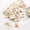 Woven Knitted Supplies Handmade With Love Clothing Tags Cloth Garment Labels Sewing Accessories