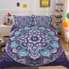 3D Mandala Printing Comforter Cover Set Double Size Polyester Duvet Cover Fashion Highend Home Bedclothes