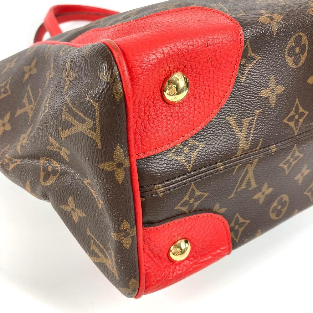 Louis Vuitton M51193 Monogram Estrella Bicolor Shoulder Bag Coklico Red/Brown
