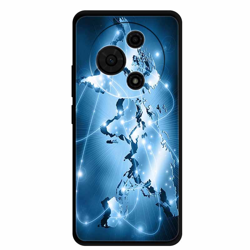 Для чехла TCL 605 6.7” Мультяшное Животное Ударопрочный Силиконовый Мягкий ТПУ Funda Для TCL 605 Задняя Крышка Защитная Nubia Coque Военный