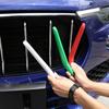 Для Maserati Levante 16-21 Для Ghibli 14-17 Quattroporte 13-16 ABS Декоративные полоски на переднюю решетку автомобиля Отделка Аксессуары