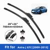 2PCS 4PCS Wiper Blades for Astra J GTC 2009-2015 Front Double Rubber Strip Wiper Blade Windshield Brushes Windscreen Window Accessories