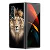 Fashion Clear Phone Case for Samsung Galaxy Z Fold 6 5 4 3 Fold5 fold6 Fold4 Fold2 Fold3 Transparent Protective Shield PC Cover