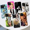Чехол для телефона Bleach Синдзи Хирако Для iPhone 11 12 13 Mini 14 15 Plus 17 Air 16 Pro Max 16E 7 8 SE 2020 Индивидуальный печатный чехол Для